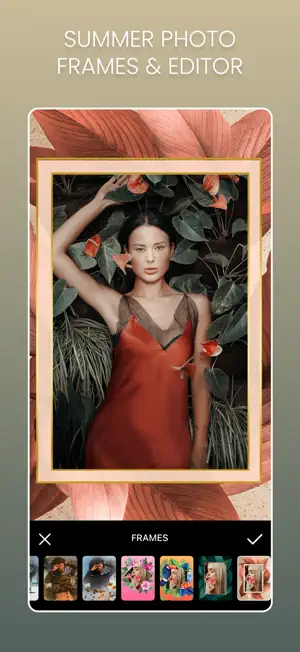 Summer Frames & Photo Blur screenshot 1