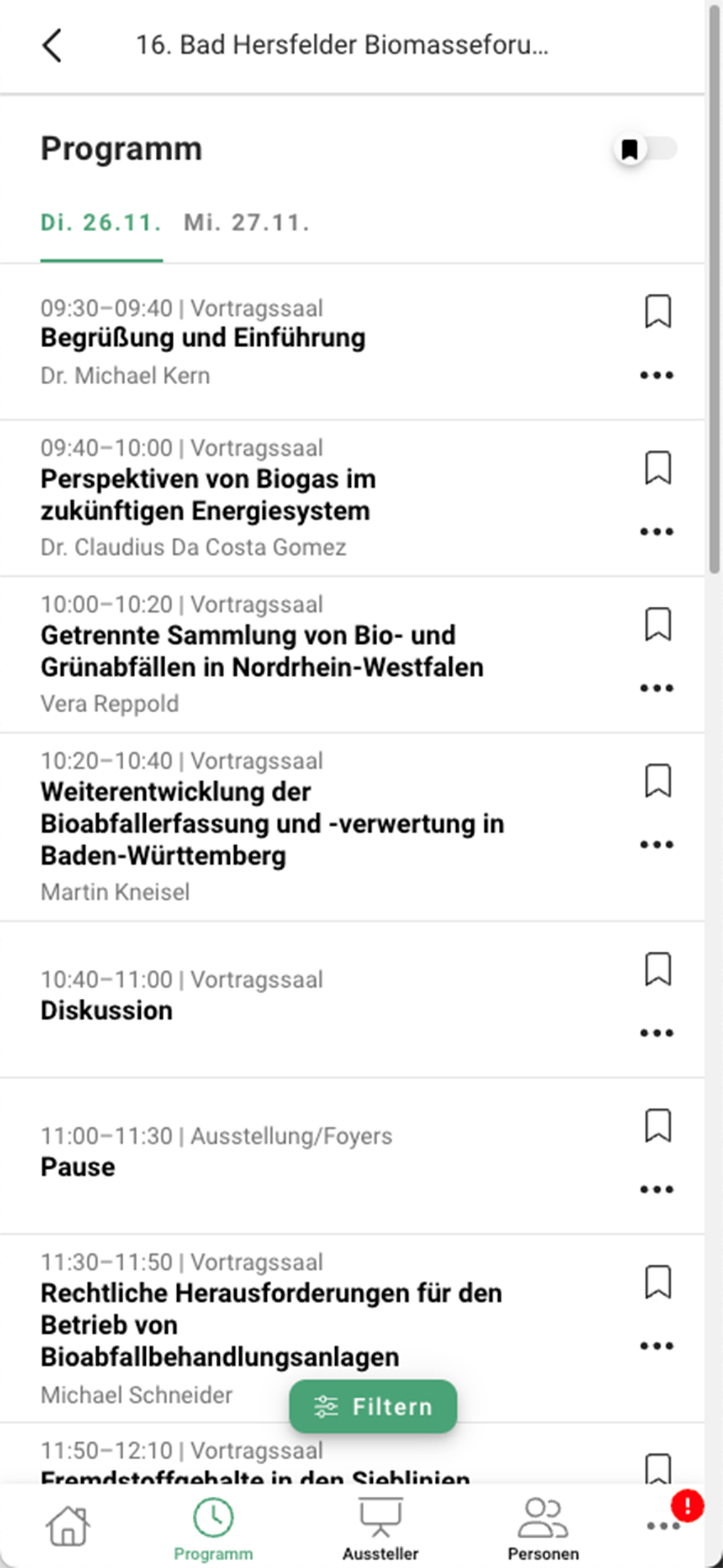 WI-Tagung App screenshot 3