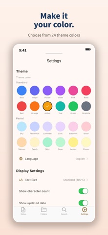 FindMemo - Notepad & Search iPhone screenshot