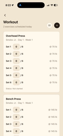 Easy Habits - Build Routines iPhone screenshot