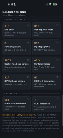Calculate CNC: Lathe G-Code Screenshot 7 of 10