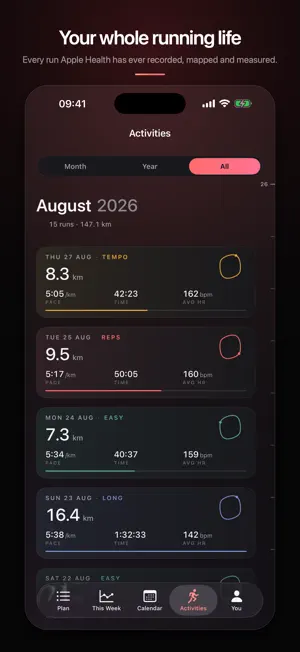 Gradial: Running Plans screenshot 4
