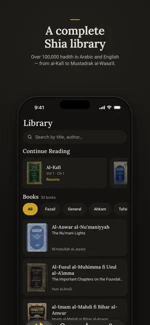 Shia Library - Books & Hadith screenshot 1