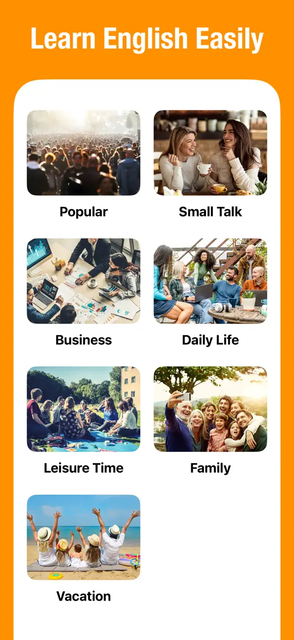 Screenshot #1 pour English: Listening & Speaking