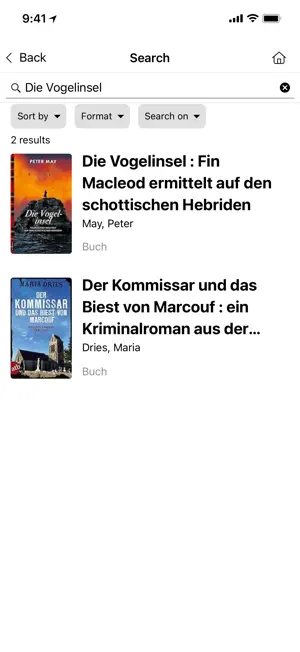 Stadtbibliothek Kempten screenshot 3