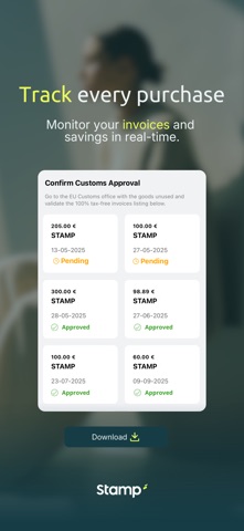 STAMP Real TaxFree app screenshot 3