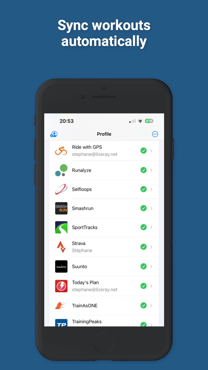iPhone screenshot