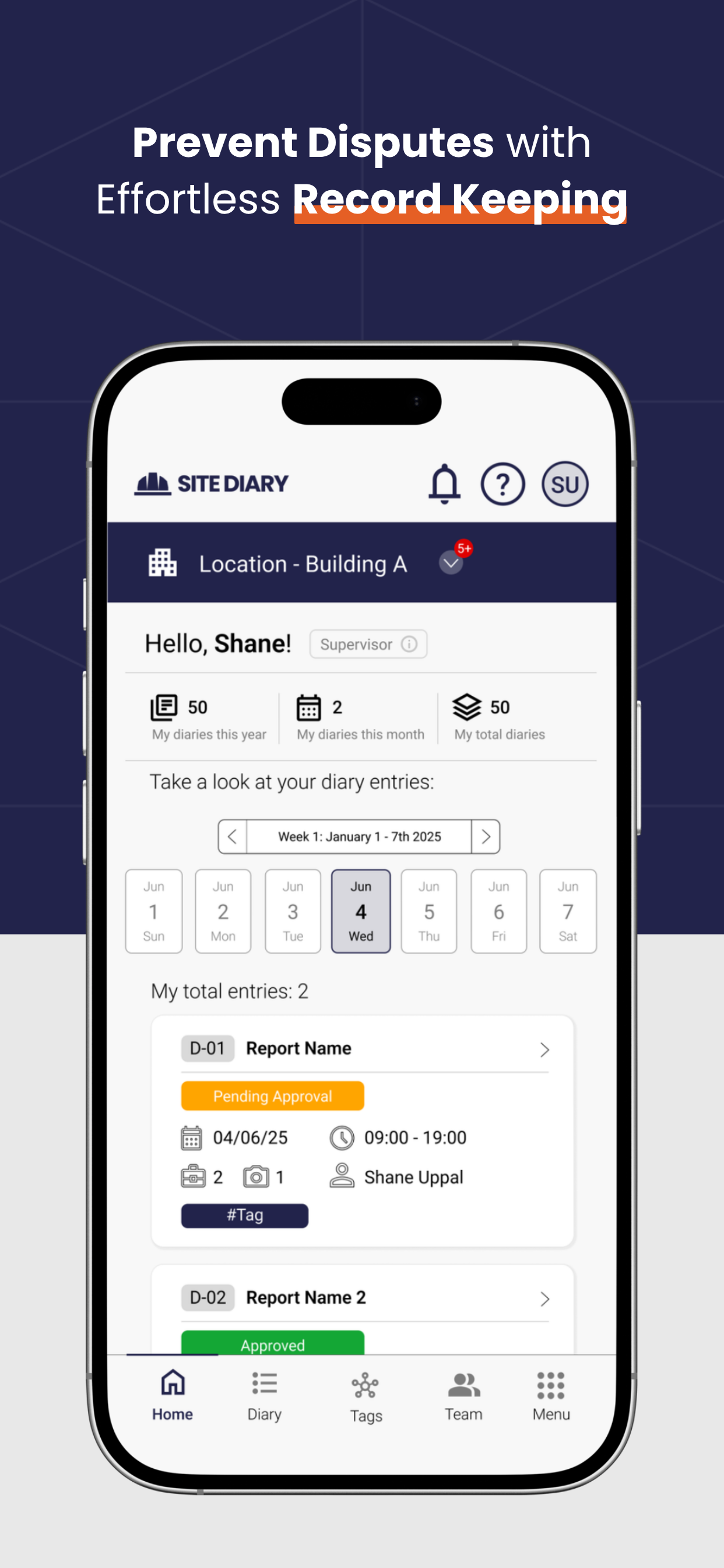 Site Diary - Construction screenshot 4