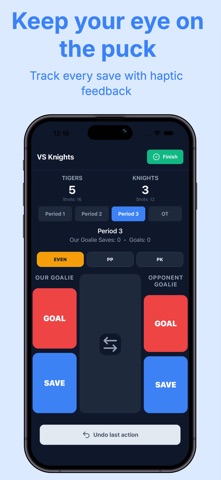 GoalieStats: Hockey Stats screenshot