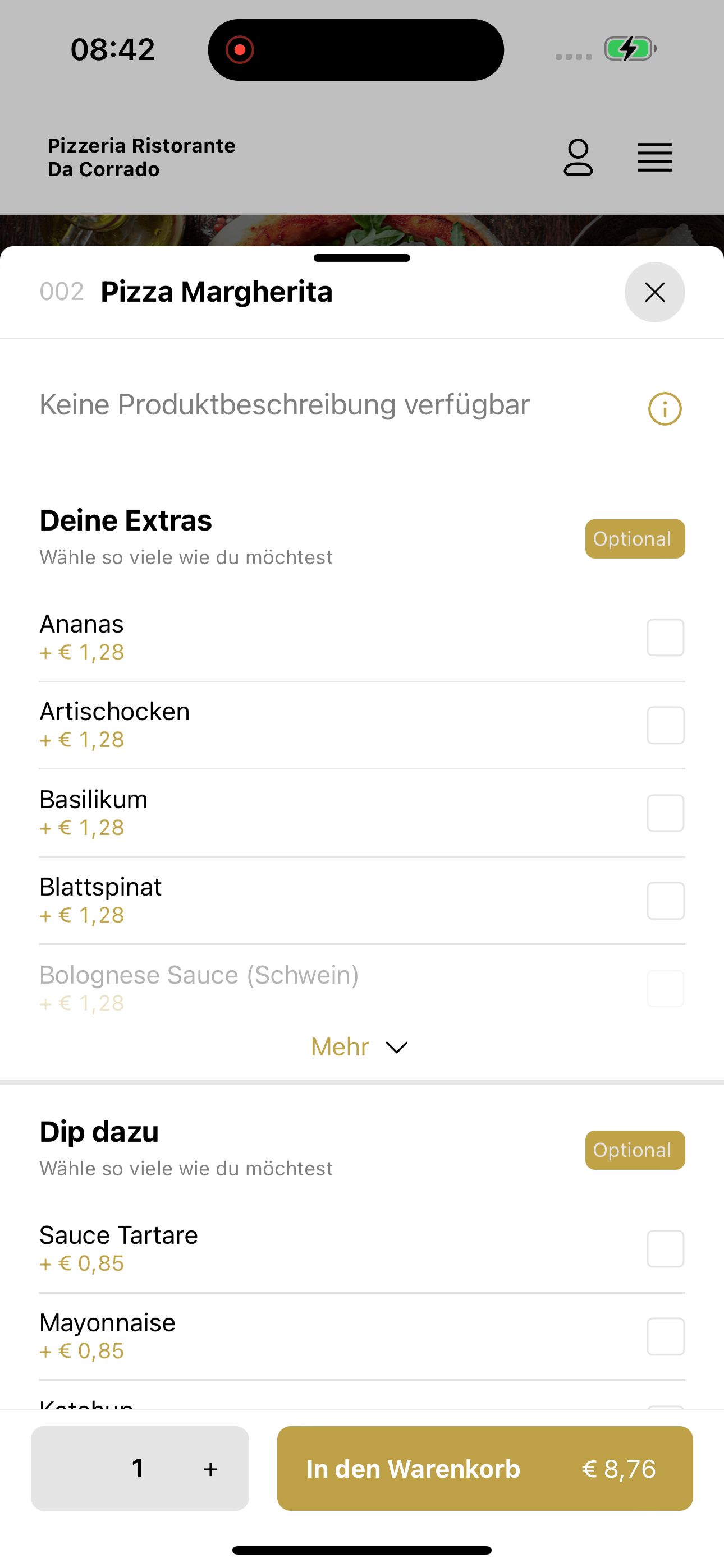 Pizzeria Ristorante Da Corrado screenshot 8