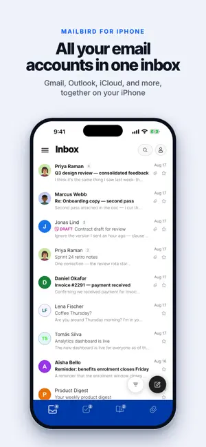 Mailbird - The Email App screenshot 1