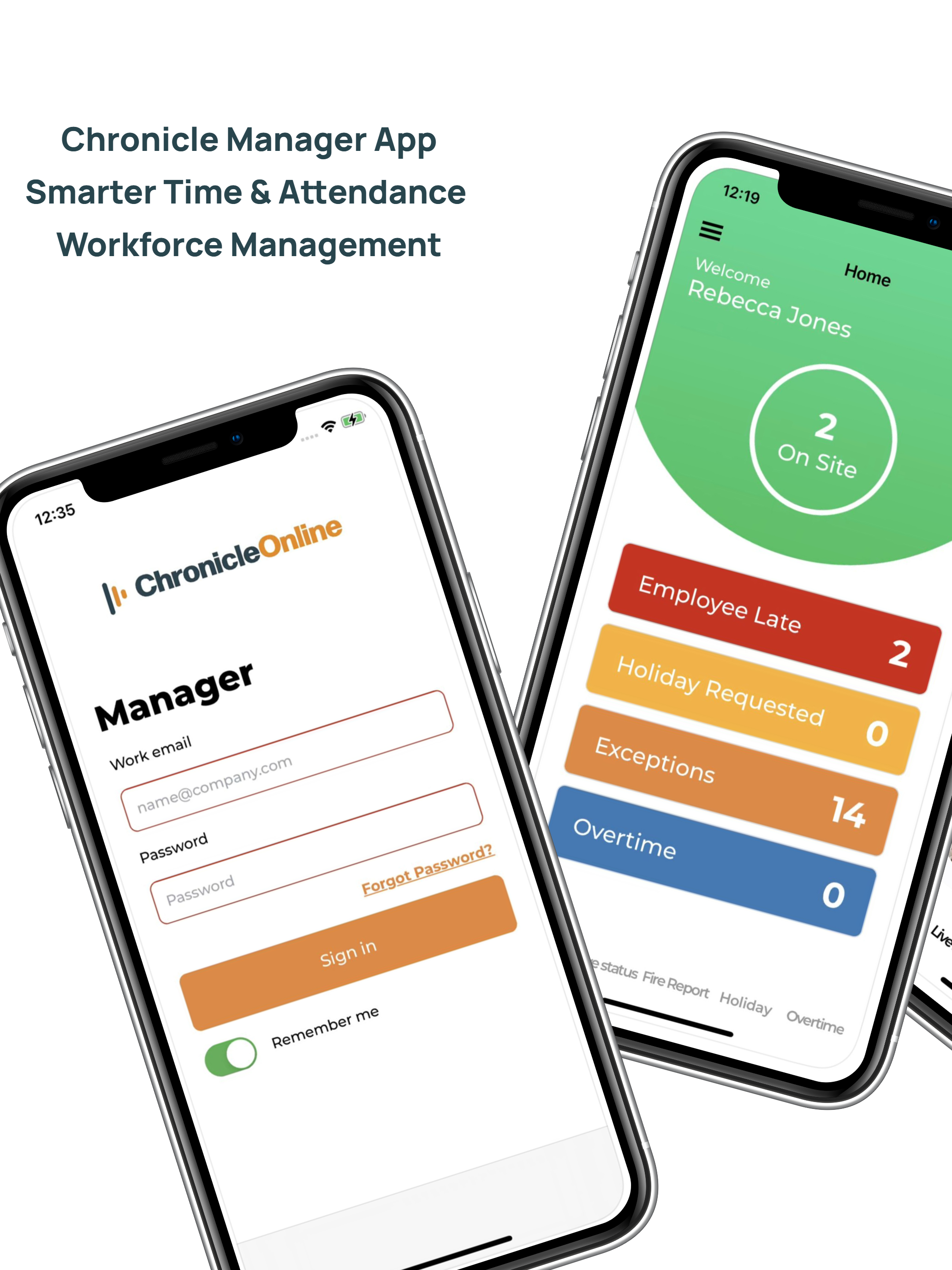 Chronicle Manager's App