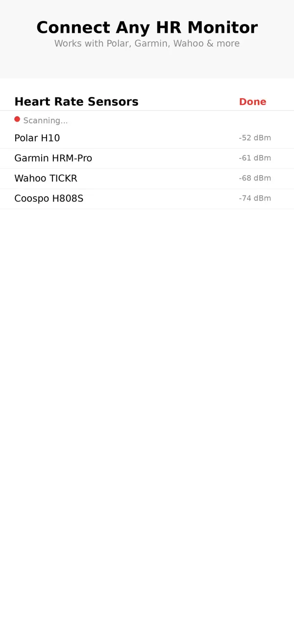 Screenshot #3 pour Tach - Heart Rate Monitor