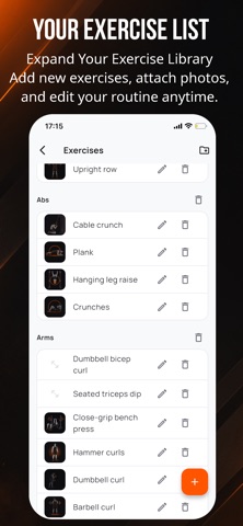 Podhod: Workout Log Screenshot 4 of 5