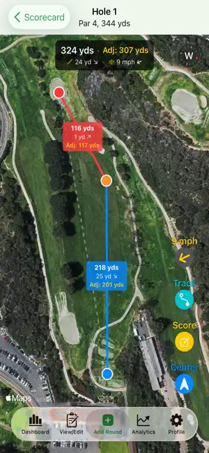 MasterTrack Golf screenshot 1