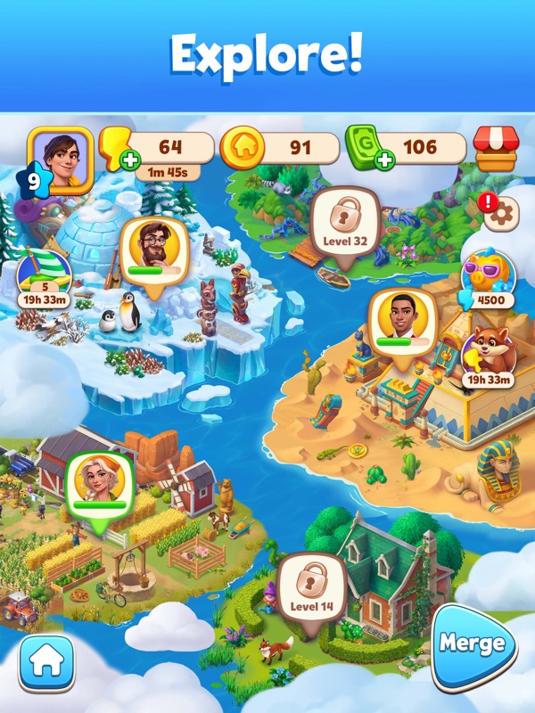 Pines Peak: Merge Travel Games screenshot 5