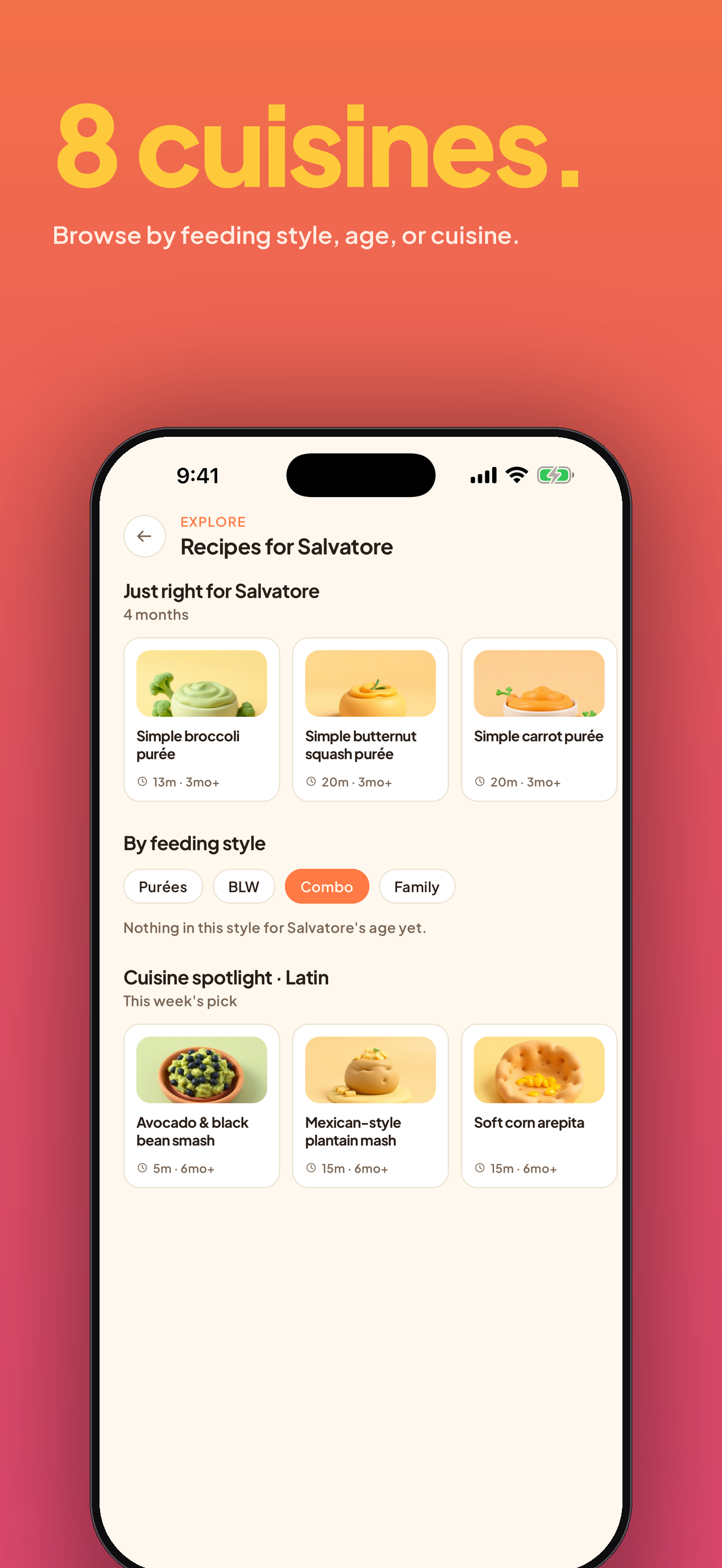 Baby Meal Planner - TinyPlate screenshot 7