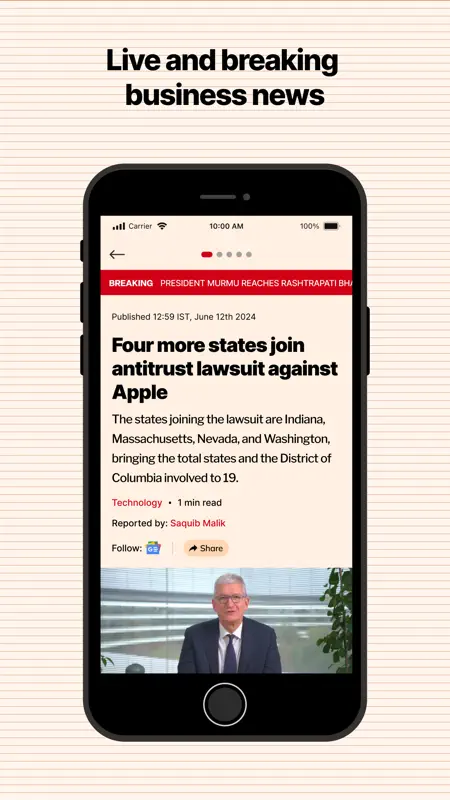 R. Biz: Republic Business News screenshot 4 of 5