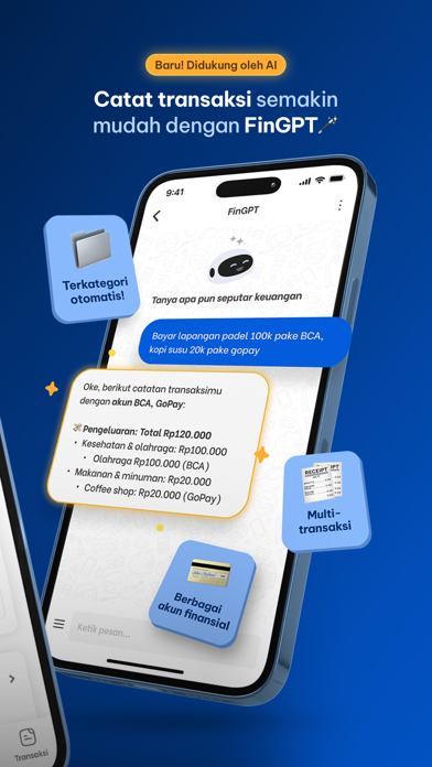 Finku - Atur Keuangan Otomatis Screenshot