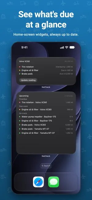 NoCheck: Vehicle Maintenance screenshot 3