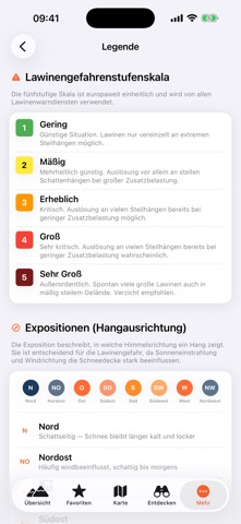 AlpiCheck - Lawinenwarnung screenshot