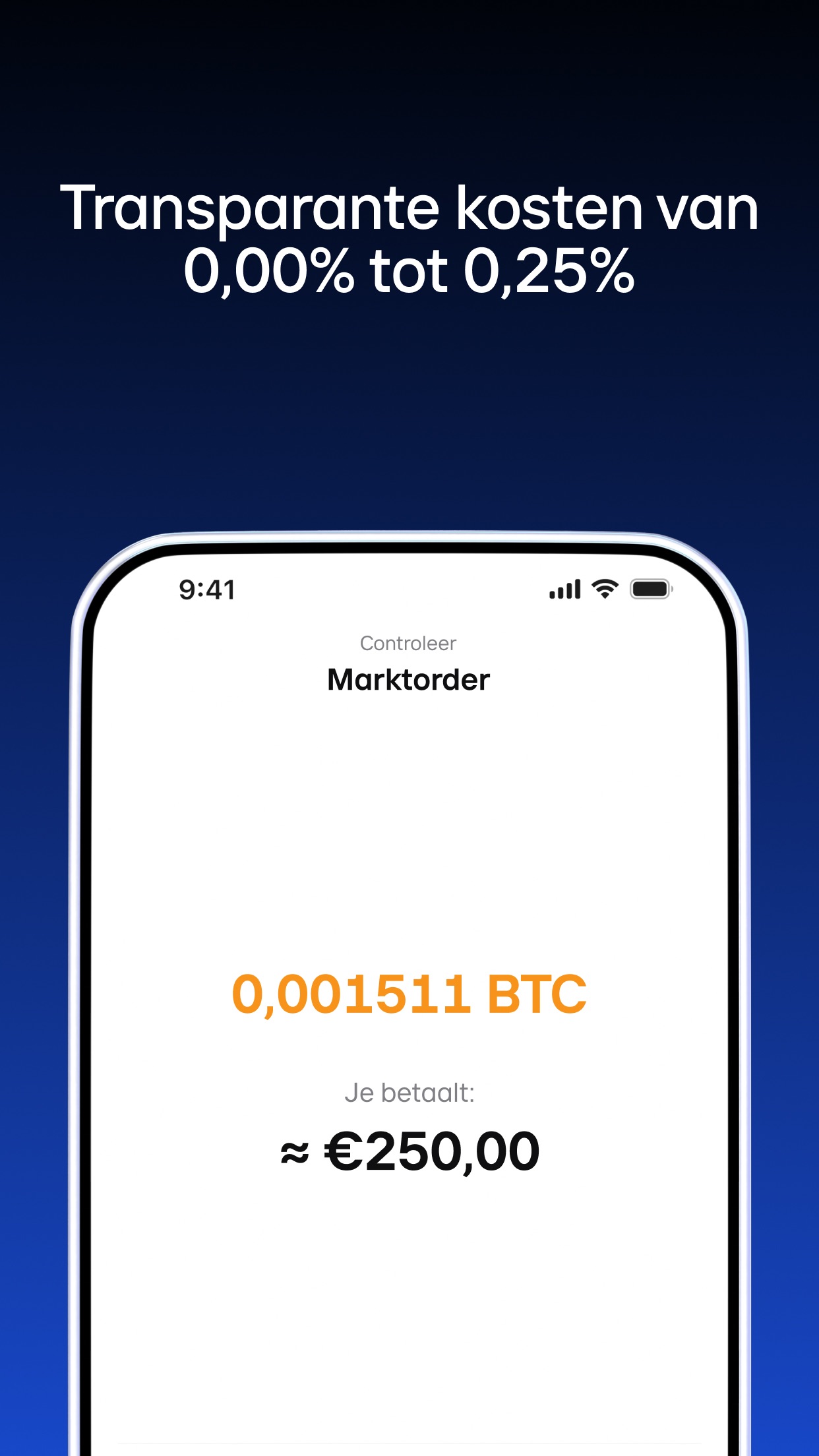 Screenshot 4 of Bitvavo: Crypto kopen & traden