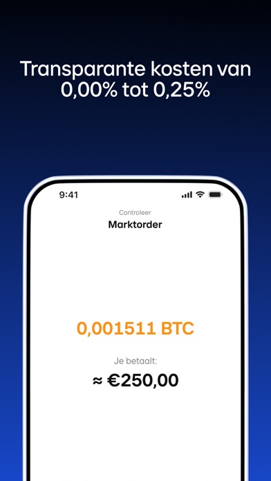 Bitvavo: Crypto kopen & traden iPhone screenshot 4