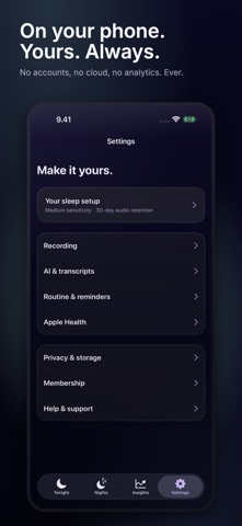 Sleep Talk Recorder & Snore Screenshot 6 of 6