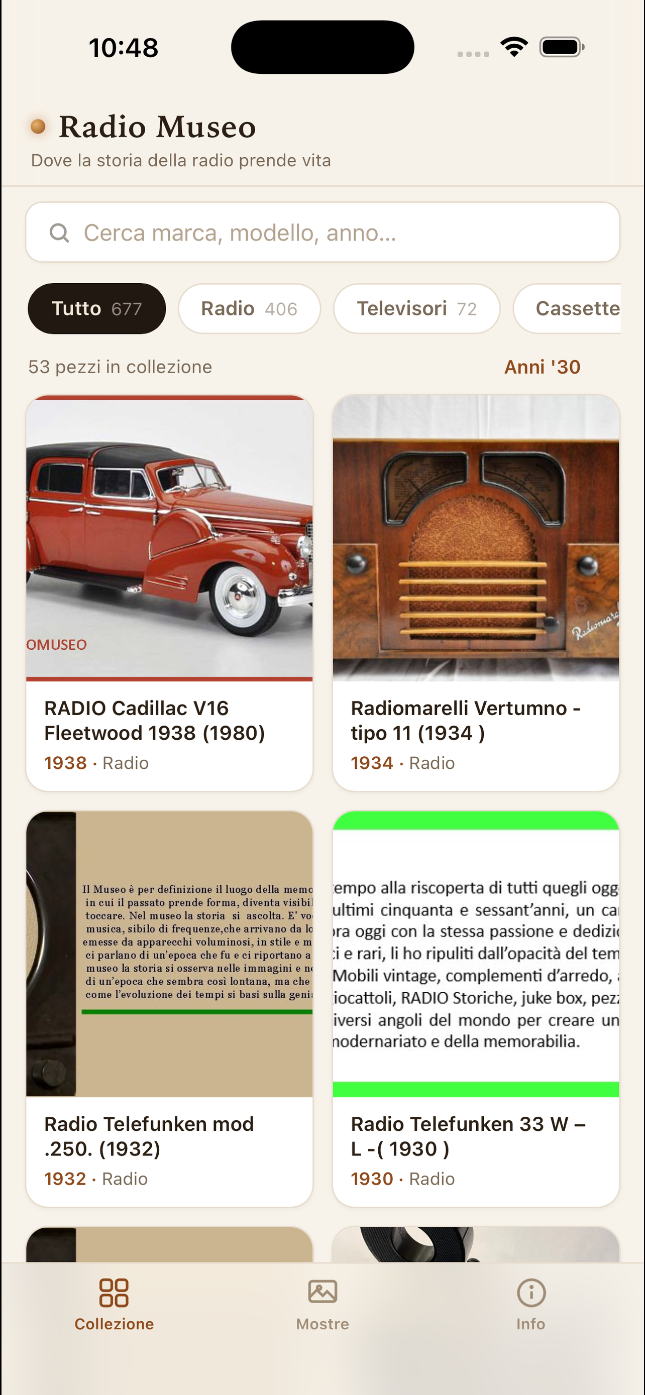 Radio Museo screenshot 3