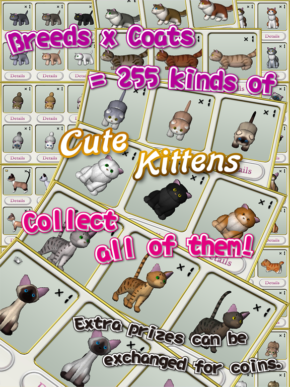 Claw Crane Cats iPad screenshot