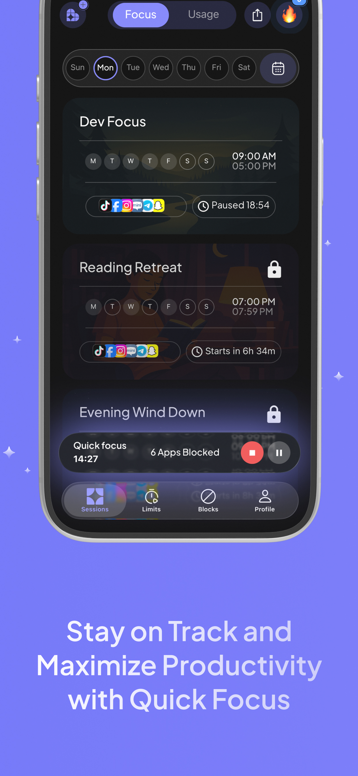 blissio.AI Focus & App Blocker screenshot 4