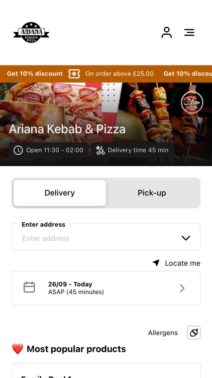 Ariana Kebab & Pizza
