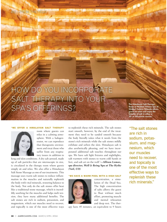 American Spa Magazine iPad screenshot 4 - News app