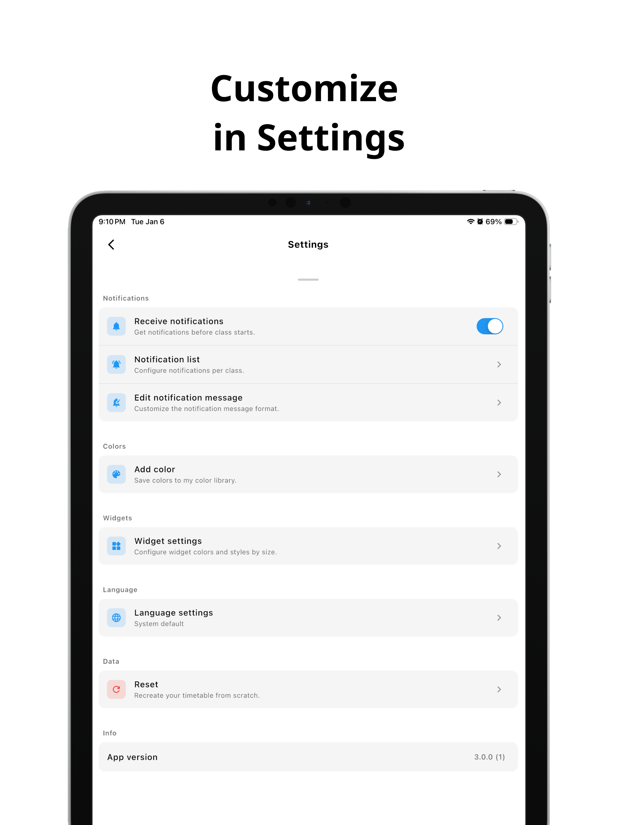 Simple Timetable screenshot 8