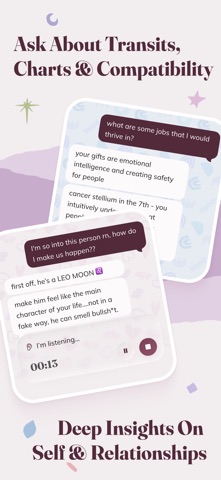 Zaya: Astrology Bestie iPhone screenshot