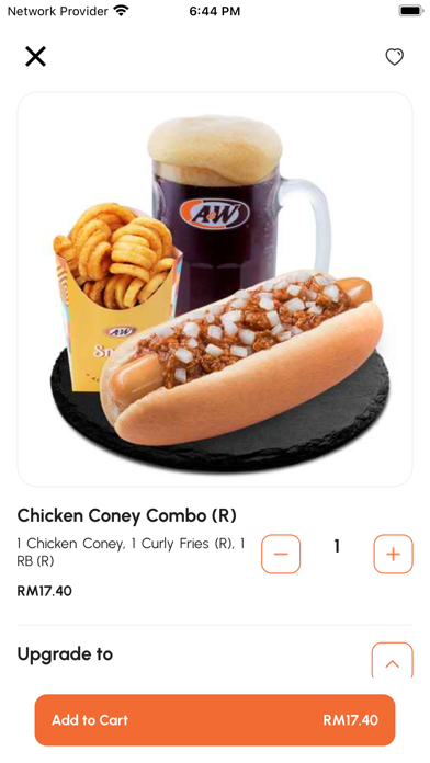 A&W Malaysia Screenshot