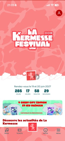 La Kermesse Festival 2027 iPhone screenshot 1