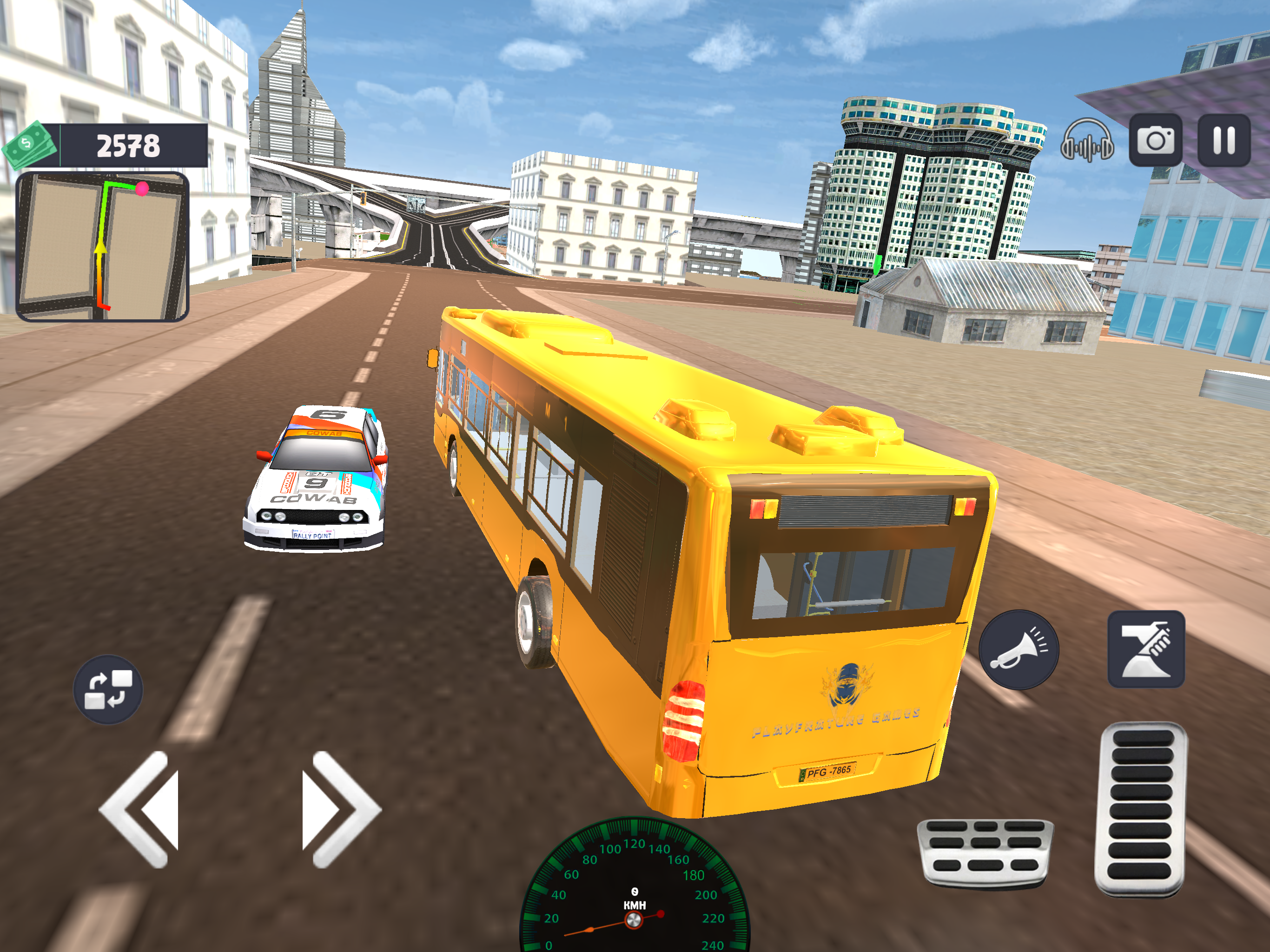 Mega Bus Driving 3D:Bus Games