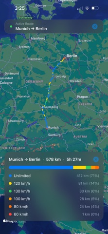 Autobahn Map screenshot