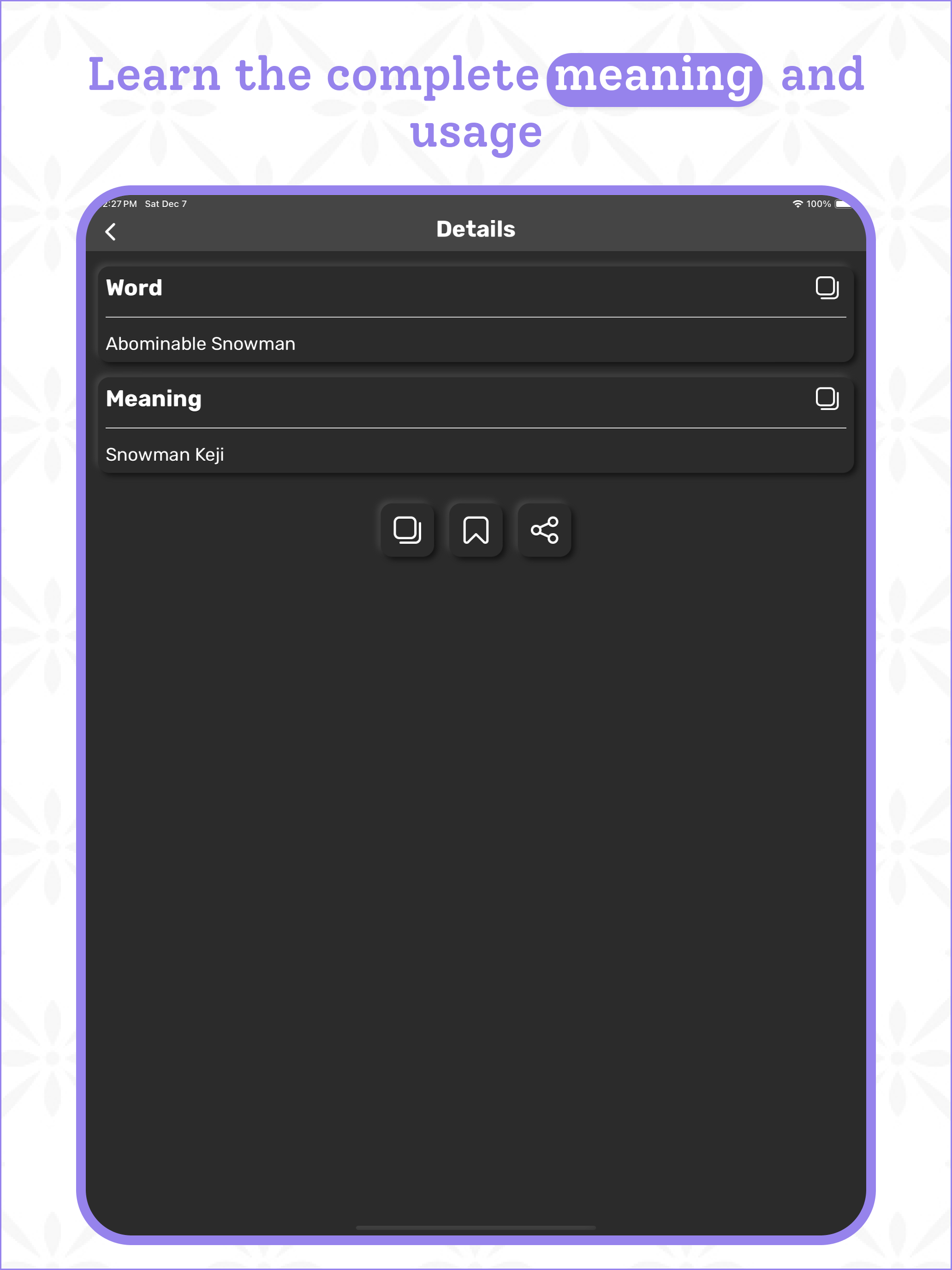 Indonesian Dictionary App