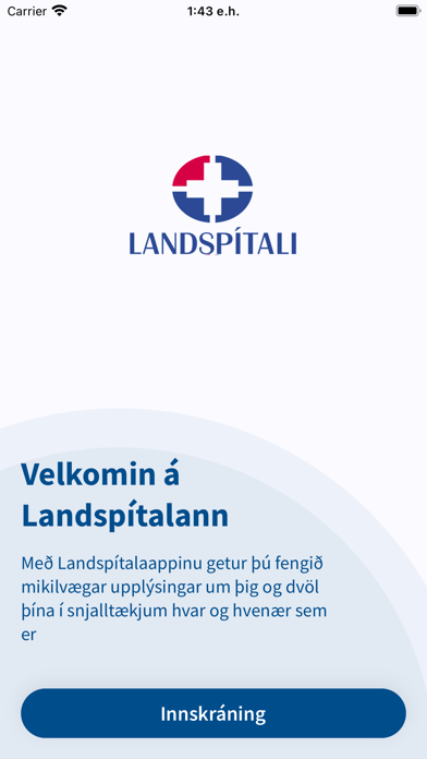 Landspítali Screenshot