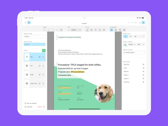 VPOP® PRO iPad screenshot 3 - Medical app