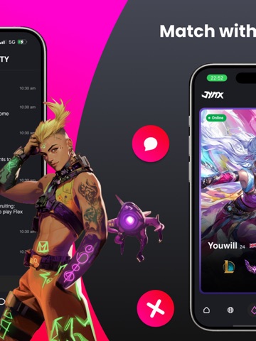 Jynx: Find Teammates & LFG iPad screenshot