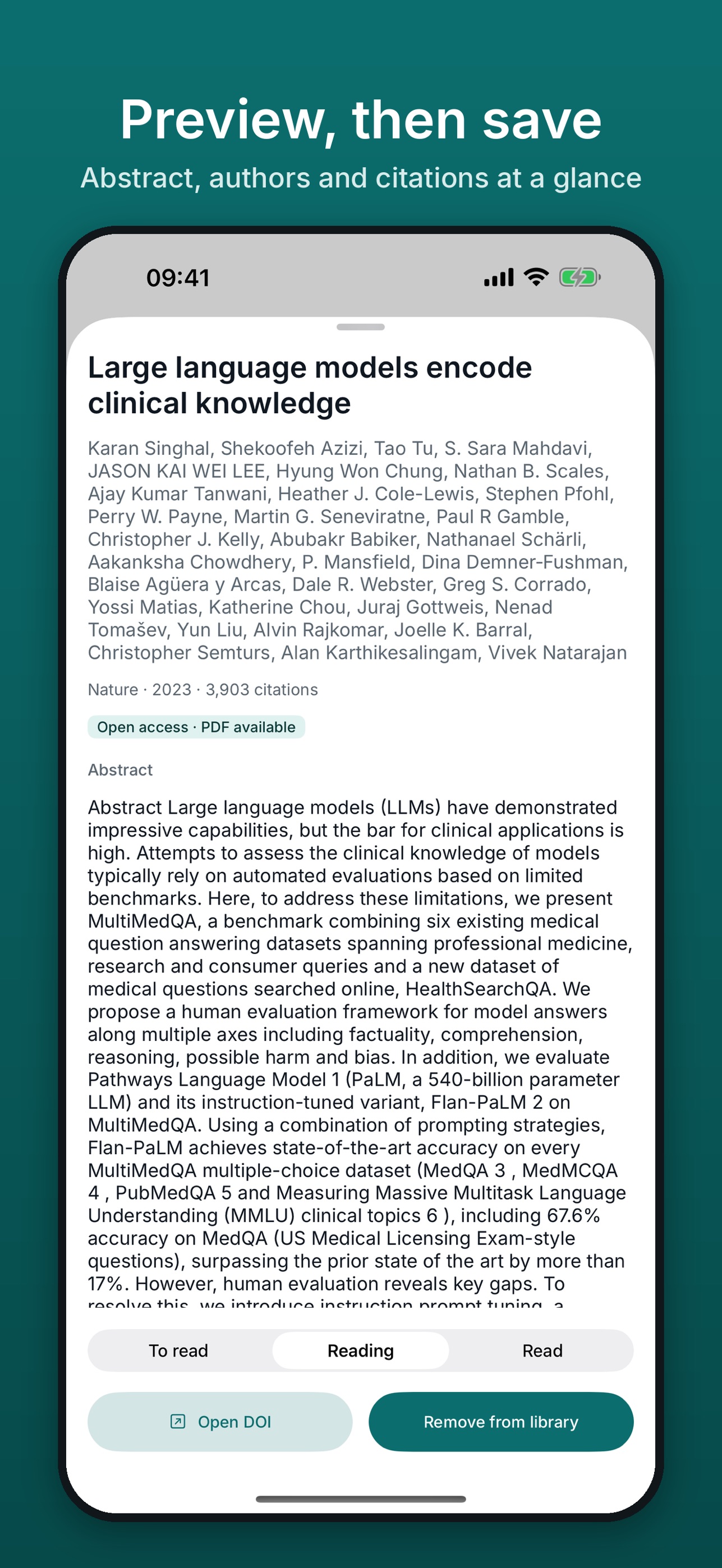 Screenshot 3 of Hashiya: Research Papers