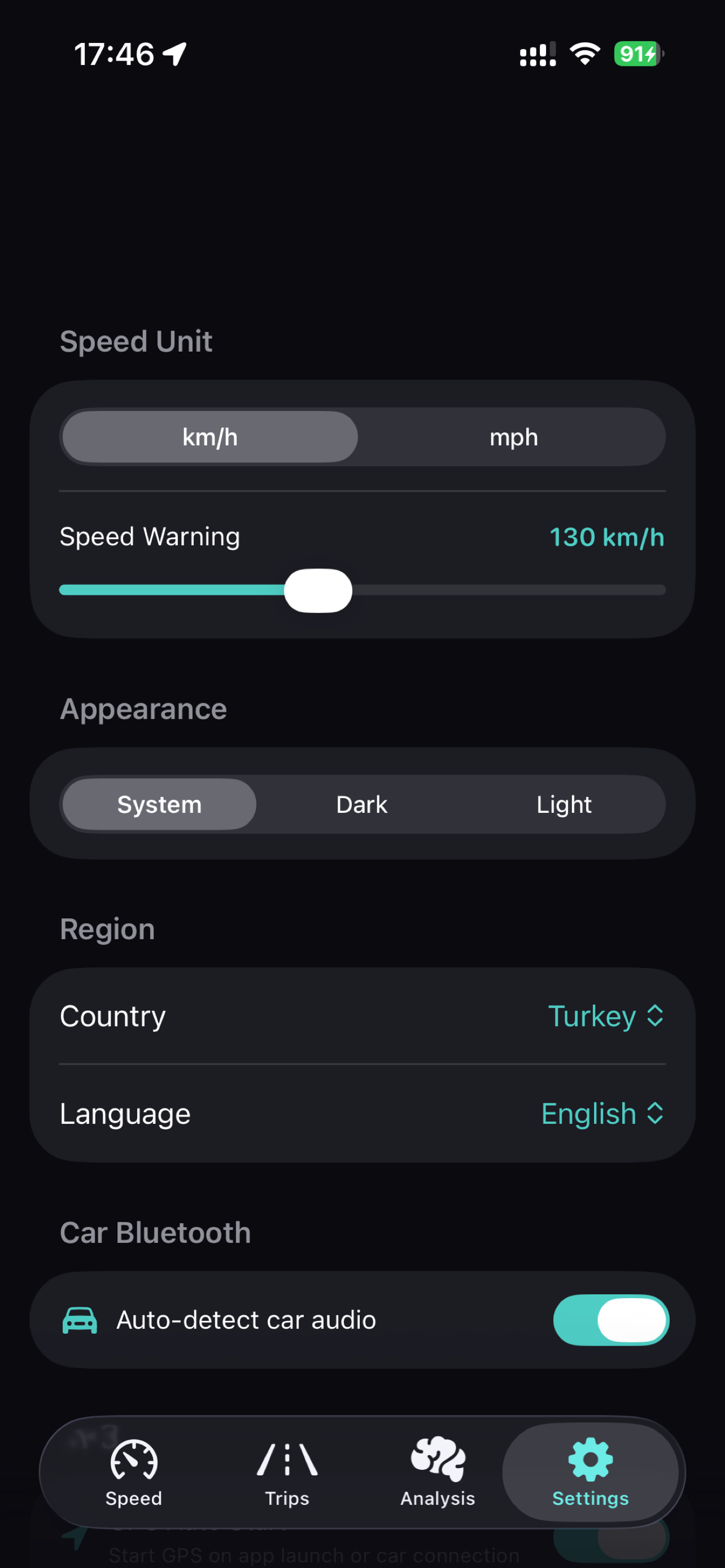 Speedometer: DriveGPSProof screenshot 8