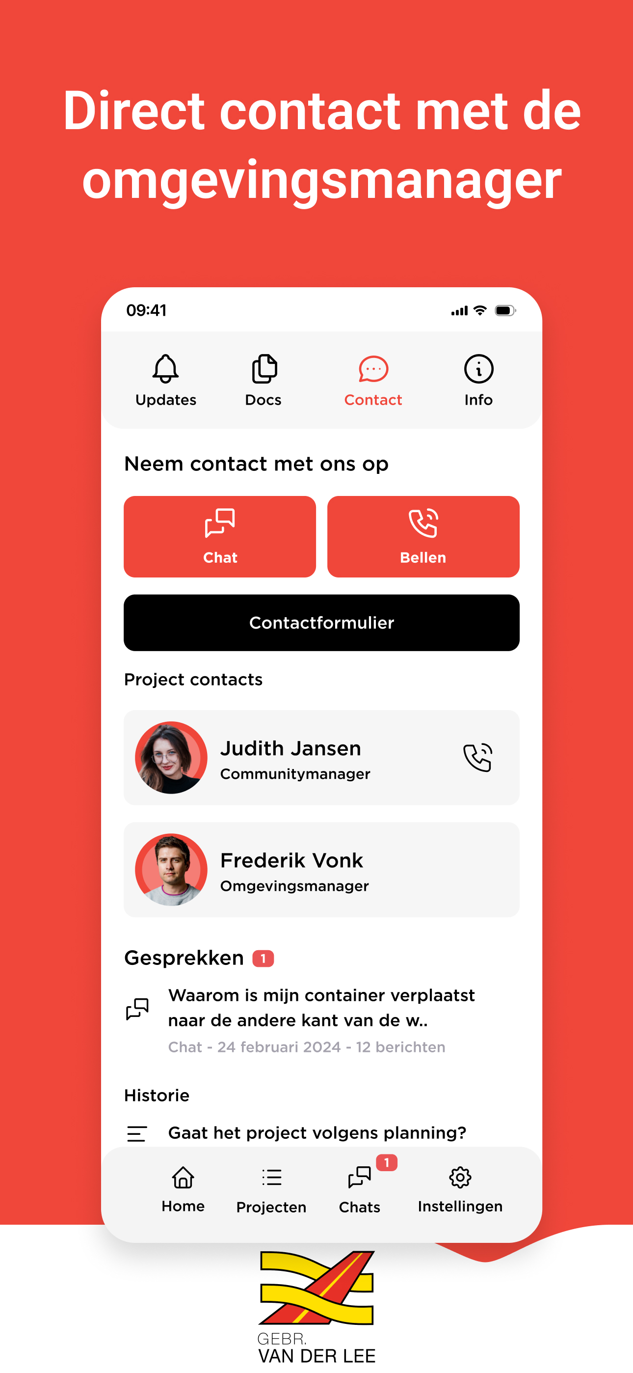 Projecten Gebr. van der Lee