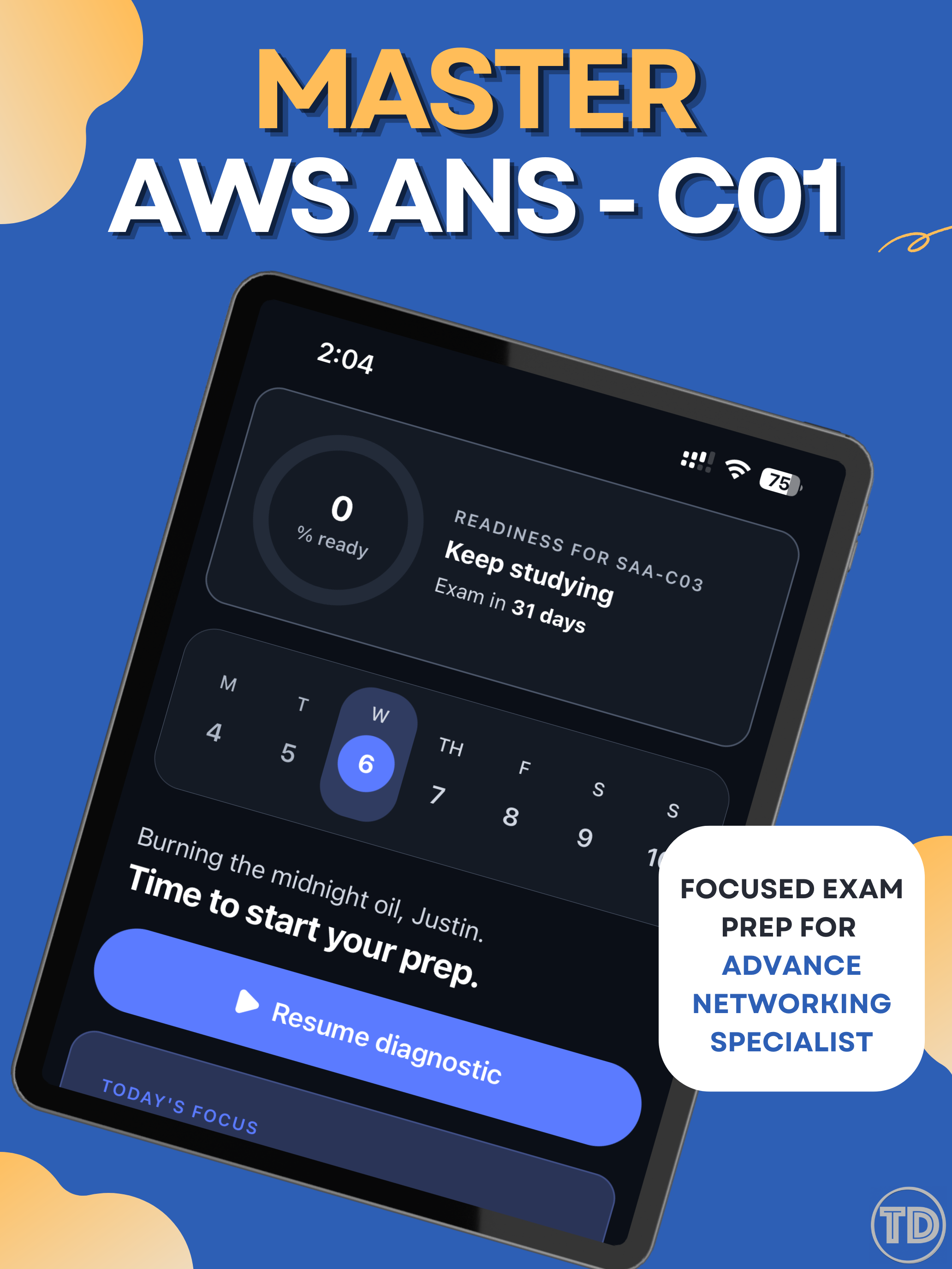 AWS ANS-C01 Dojo Exam