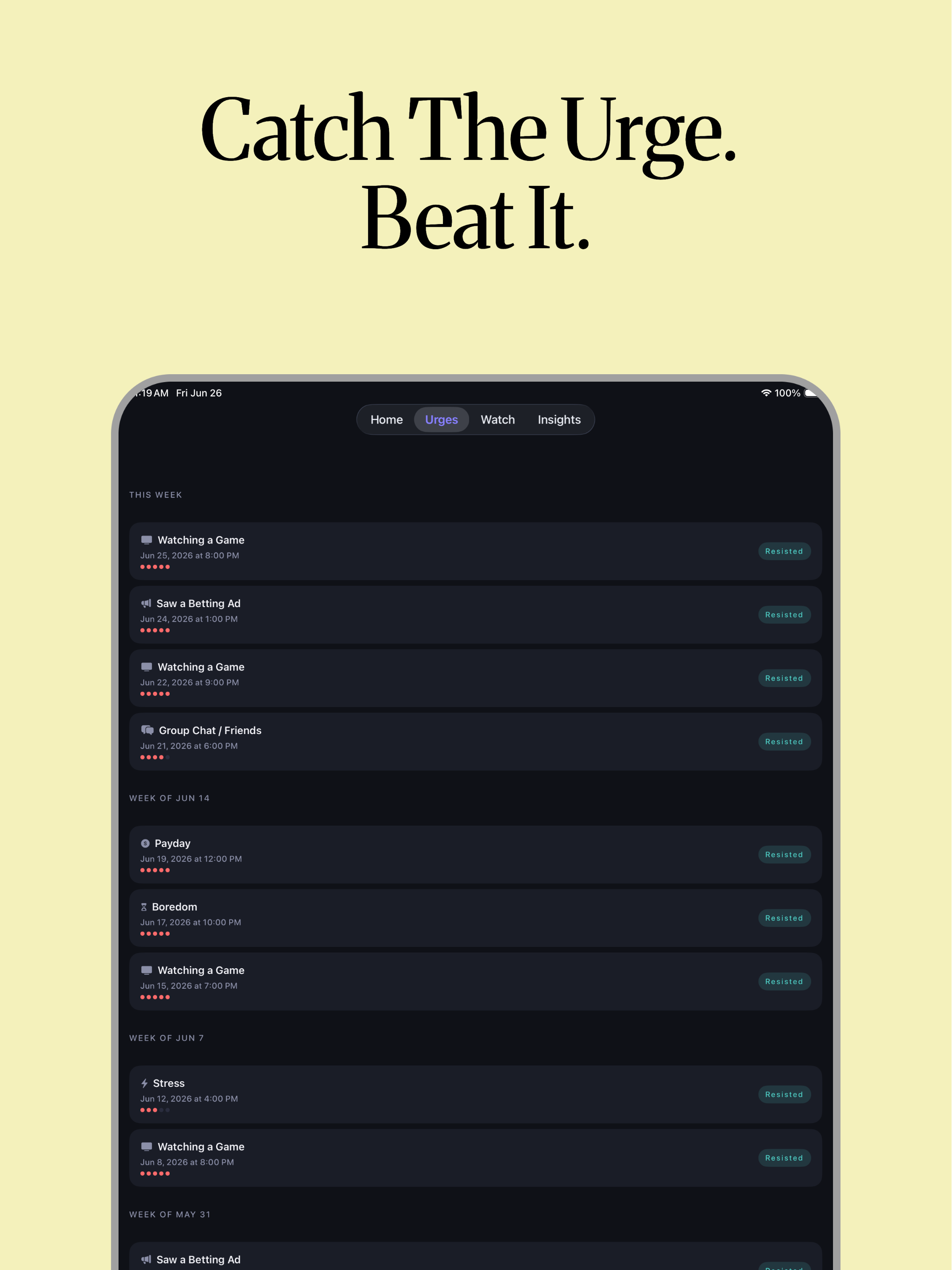 No Bet - Quit Sports Betting screenshot 9