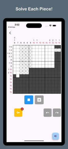 Movie Nonogram iPhone screenshot