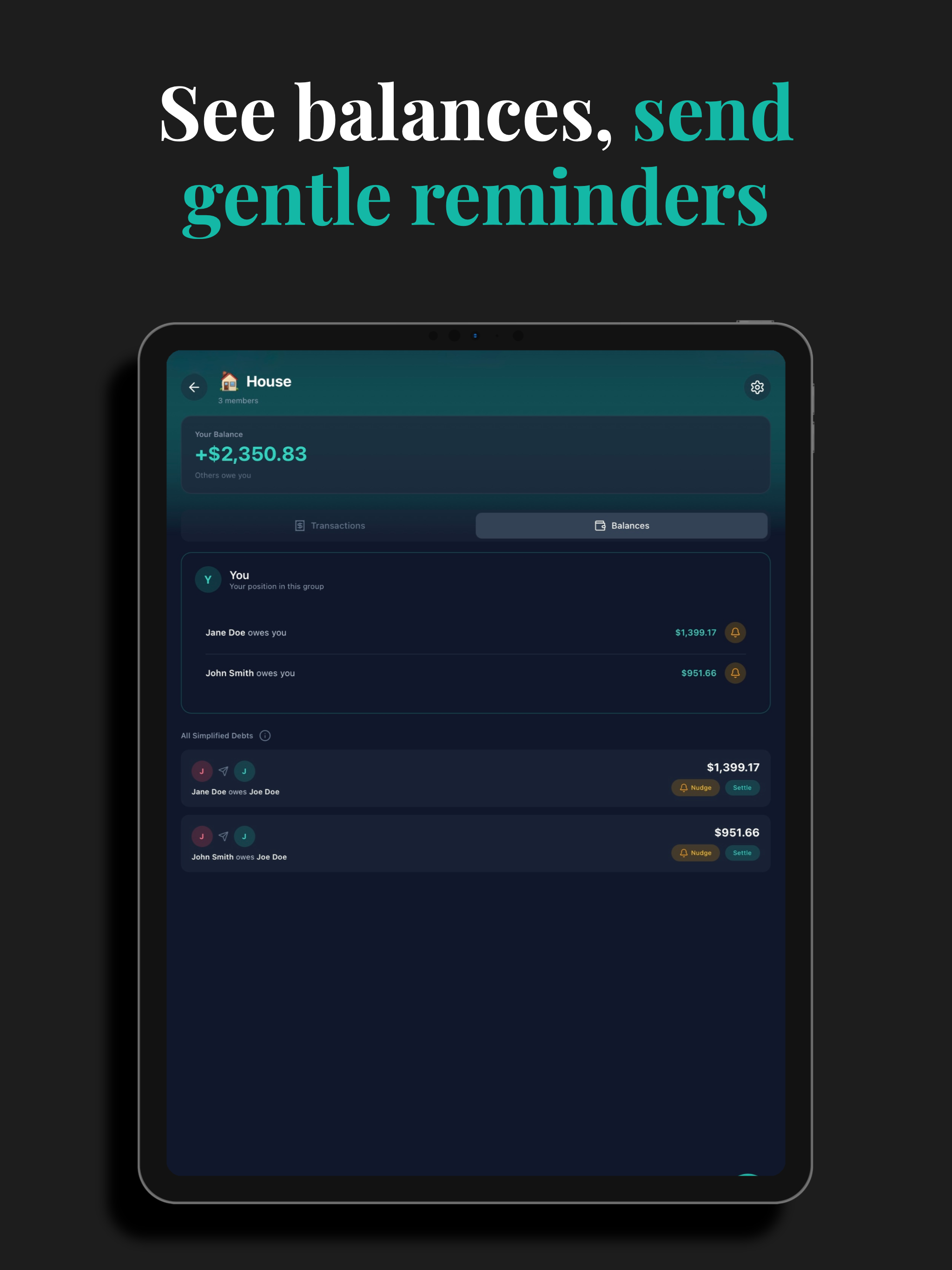 Tally: Split & Settle screenshot 12